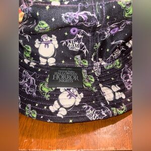 Reversible Ghostbusters Universal Studios Halloween Horror Nights Bucket Hat